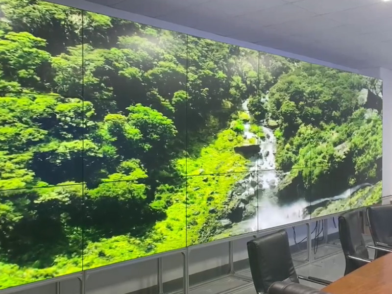 公司拼接屏展厅