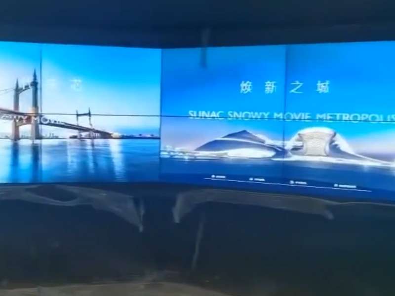 拼接屏展厅案例