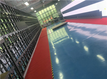 Full color LED large screen workshop show